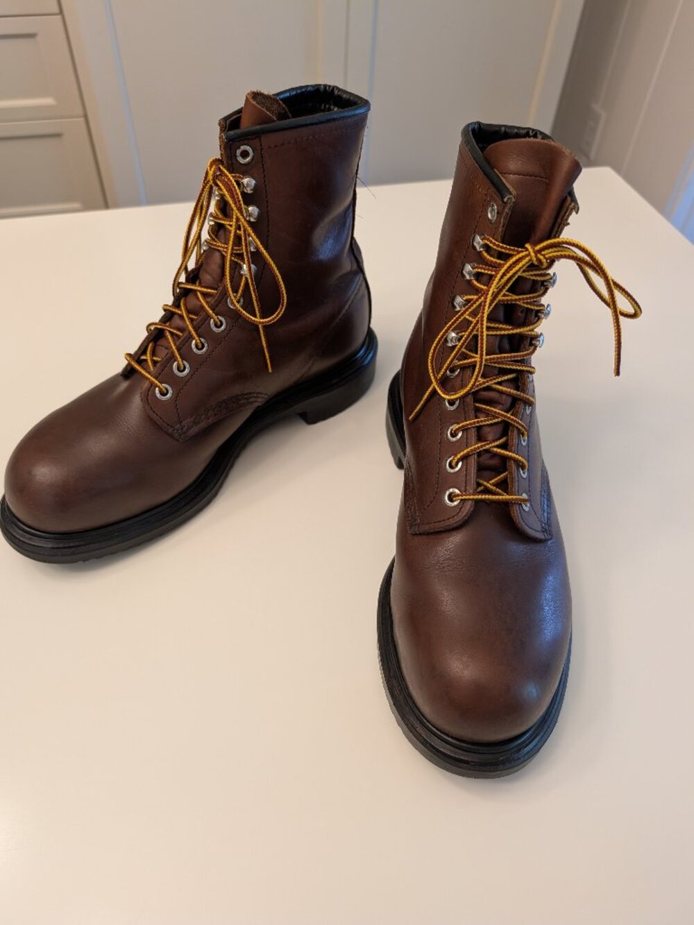 Red Wing 2233 SuperSole EH Safety Toe Work Boots Size 9D